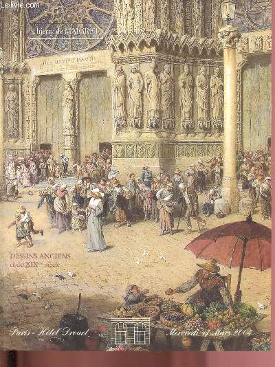 Catalogue de ventes aux enchres - 17 mars 2004 - Drouot-Richelieu - Paris :dessins anciens et du XIXe, tableaux par T. Faed, E. Long, ensemble d'aquarelles anglaises provenant de la succesions de Mme X., ancienne collection Charles Meeking