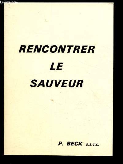 Semaine d'approfondissement de la Foi - Rencontrer le sauveur