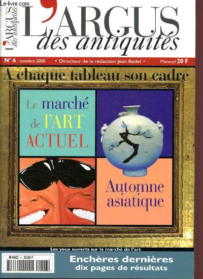 L'argus des Antiquits - N6 - Octobre 2000