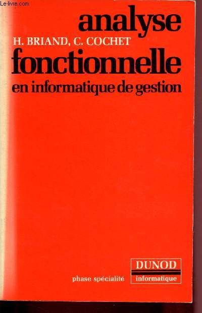 Analyse fonctionnelle en informatique de gestion