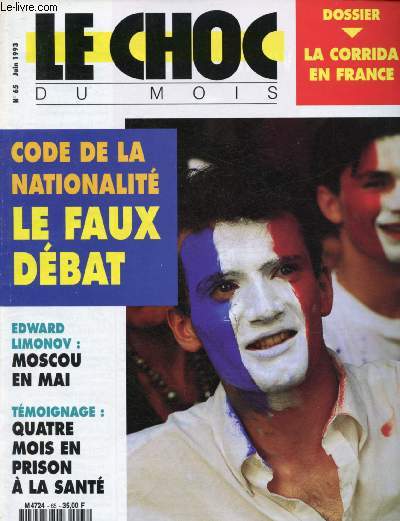 Le choc du mois n65 - Juin 1993