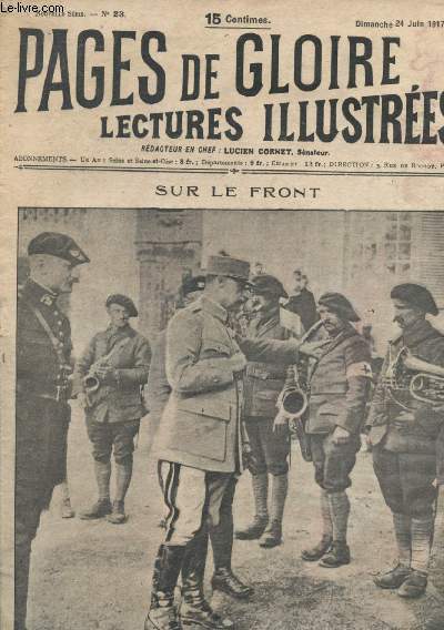 Pages de gloire - Lectures illustres - Dimanche 24 Juin 1917 - n23