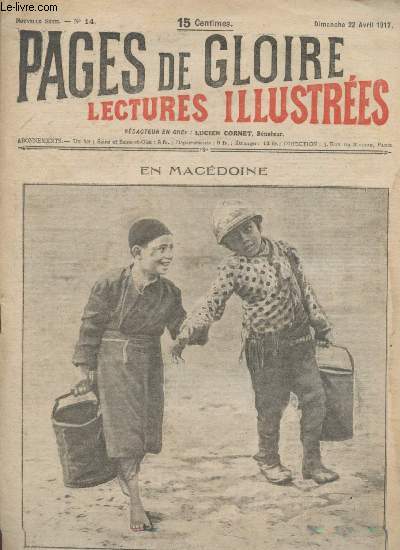 Pages de gloire - Lectures illustres n14 - Dimanche 22 Avril 1917