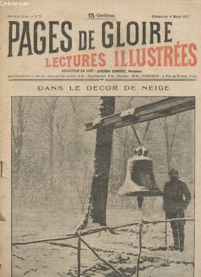 Pages de gloire - Lectures illustres n7 - Dimanche 4 Mars 1917