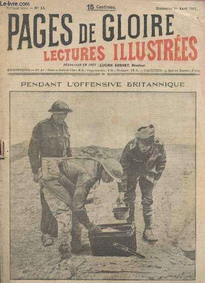 Pages de gloire - Lectures illustres n11 - Dimanche 11 Avril 1917