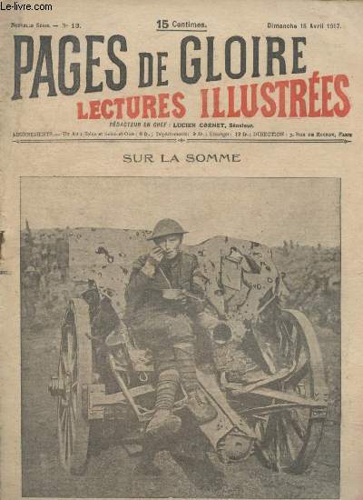 Pages de gloire - Lectures illustres n13 - Dimanche 15 Avril 1917