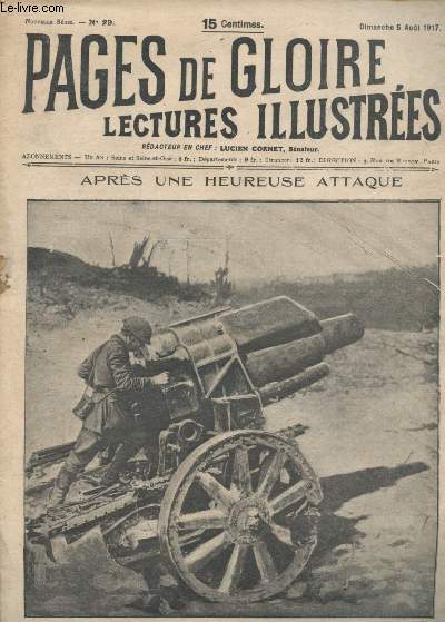 Pages de gloire - Lectures illustres n29 - Dimanche 5 Aot 1917