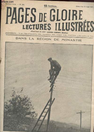 Pages de gloire - Lectures illustres n31 - Dimanche 31 Aot 1917