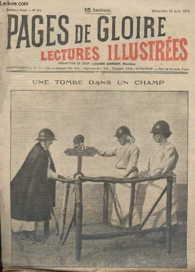 Pages de gloire - Lectures illustres n21 - Dimanche 10 juin 1917