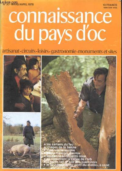 Connaissance du pays d'oc - n30 - Mars/avril 1978