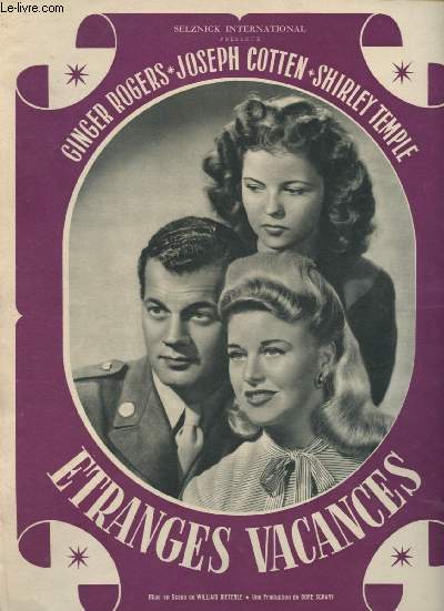 Lot de 13 promotions de films : Il suffit d'une fois - La production universal 1950-1951 - La souricire - Le plus bel amour de Don Juan- La flche et le flambeau - Une lettre ouverte - Les vagabonds du rve -- Etranges vacances - L'inconnue de Montral -