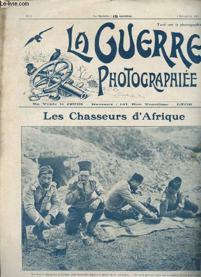 La guerre photographie n6 - 3 dcembre 1914