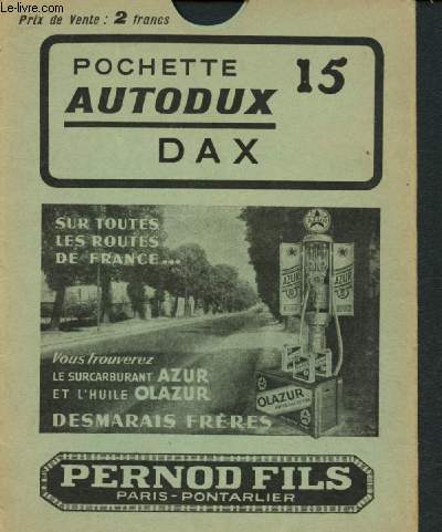 Pochette Autodux n15 : Dax