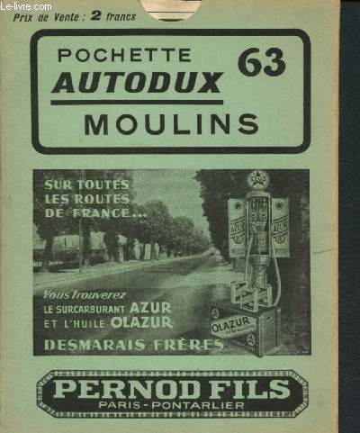Pochette Autodux n63 : Moulins