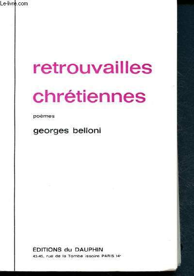 Retrouvailles chrtiennes