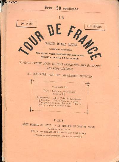 Le tour de France - 2me anne - 90me livraison (incomplet) + 91me livraison : Trouville par un invit