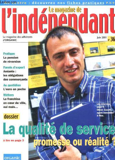 Le magazine de l'Indpendant n36 - Juin 2001