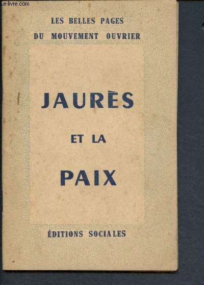 Jaures et la paix