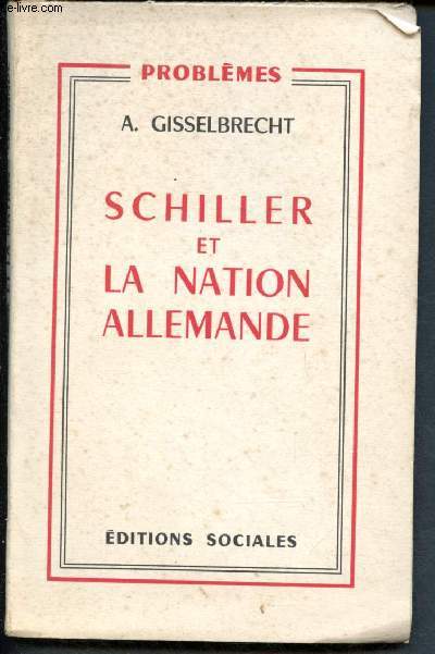 Schiller et la nation allemande