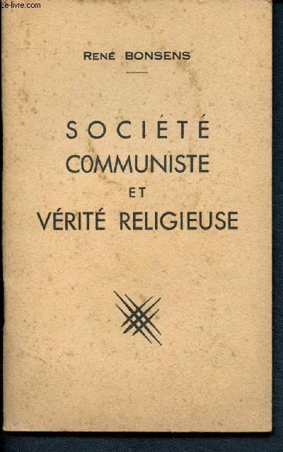 Socit communiste et vrit religieuse