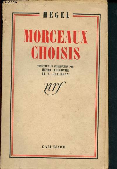 Morceaux choisis