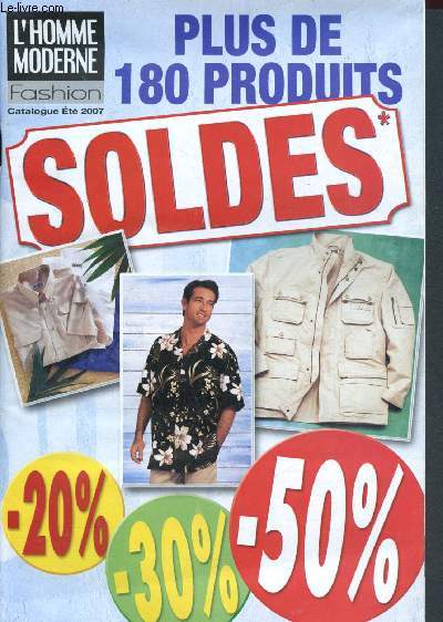 Catalogue publicitaire : L homme moderne fashion - Catalogue étét 2007 de  Collectif | Achat livres - Ref R200103088 - le-livre.fr