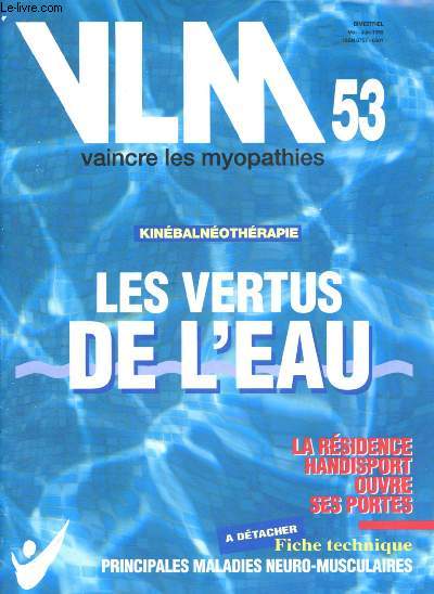Vaincre les myopathies n53 : les vertus de l'eau