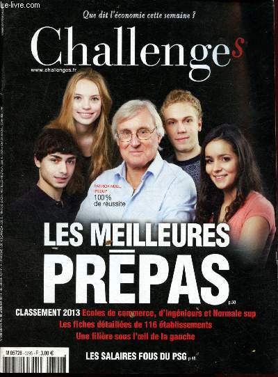 Challenge n 329- Du 24 au 30 janvier 2013 : Les meilleurs prpas, classement 2013, Johnny Hallyday roi de France