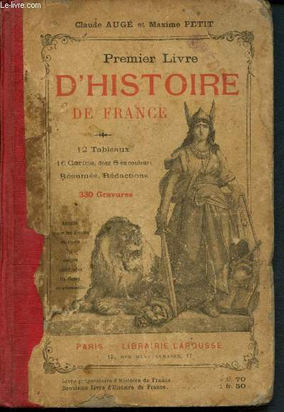 Premier livre d'histoire de France