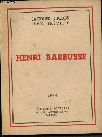 Henri Barbusse