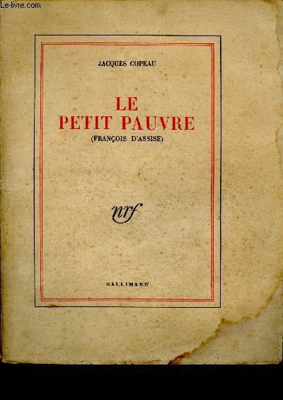 Le petit pauvre (Franois d'Assise)