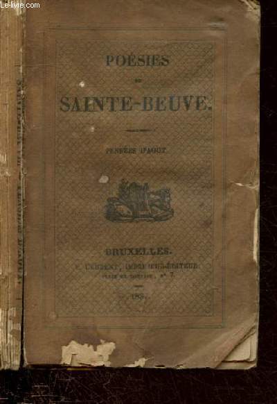 Posies de Sainte-Beuve