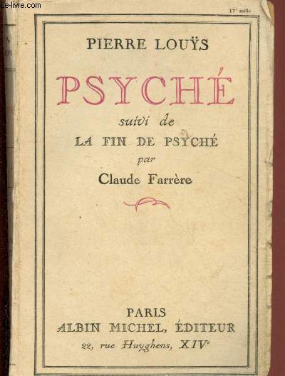 Psych, Suivi de la fin de psych par Claude Farrre.
