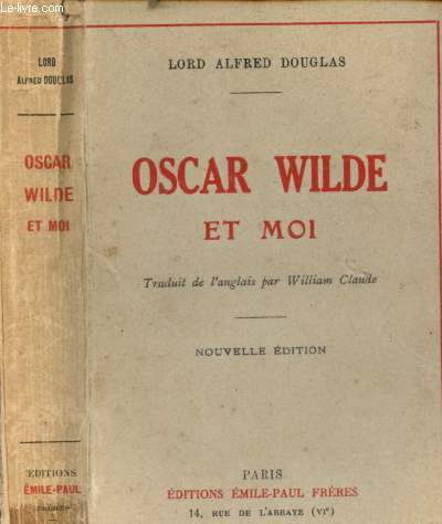 Oscar Wilde et moi