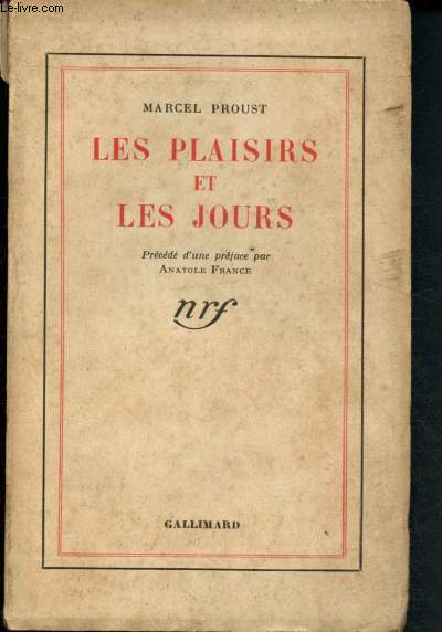 Les plaisirs et les jours