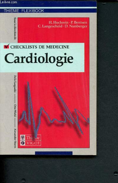 Checklist de mdecine : Cardiologie