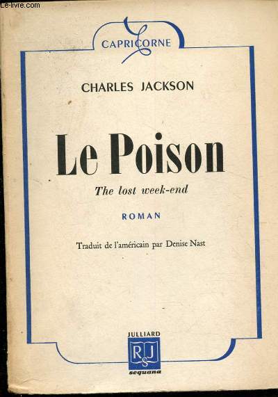 Le poison (The lost week-end)