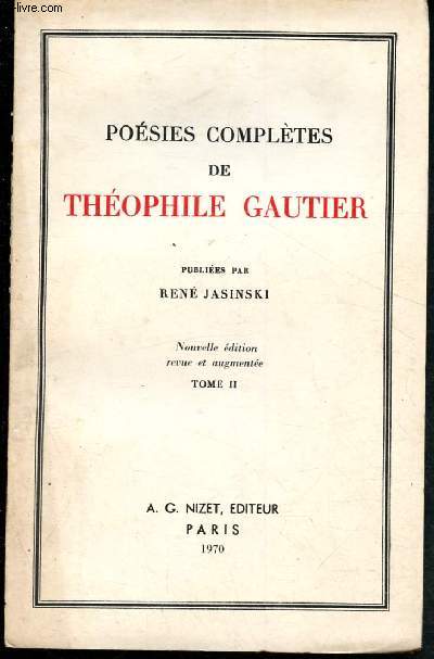 Posies compltes - Tome II en 1 volume