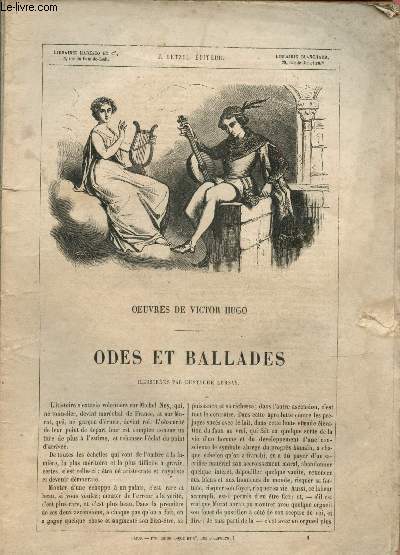 Oeuvres de Victor Hugo : Odes et ballades, illustres par Eustache Lorsay