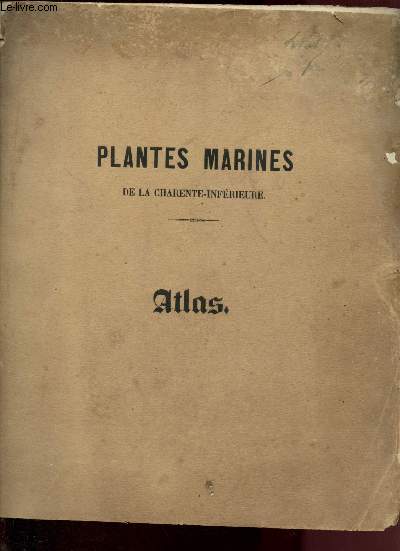 Plantes marines de la Charente-Infrieure - Annales de 1859 - Atlas (Acadmie de la Rochelle, Section des Sciences naturelles)