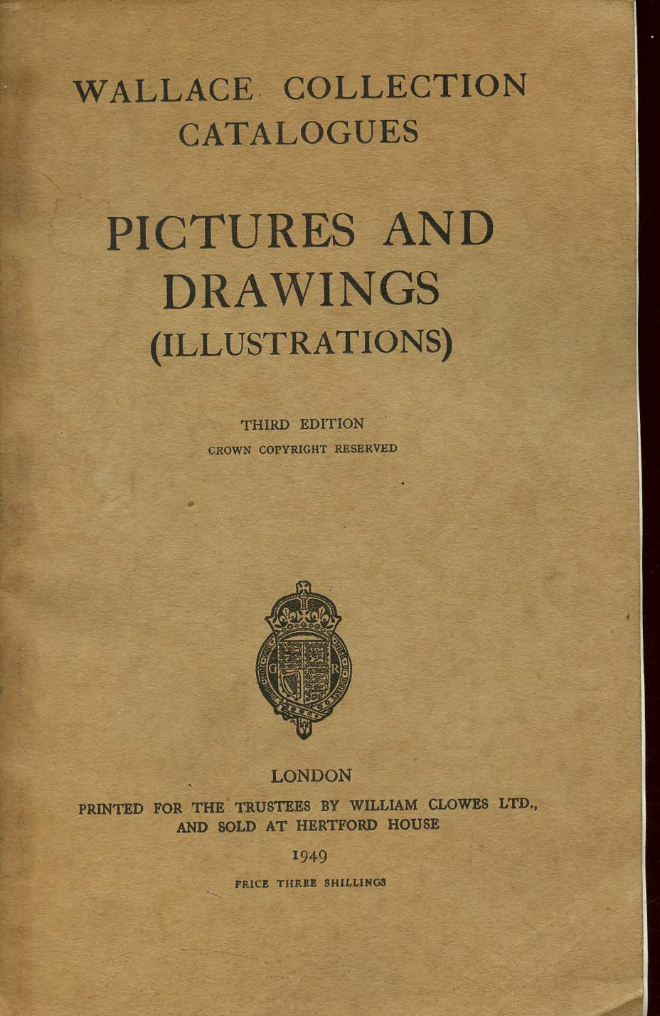 Wallace Collection catalogues : Pictures and drawings (Illustrations)