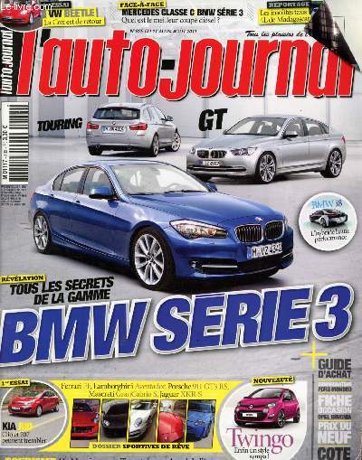 L'auto-Journal n835 - Du 11 au 24 Aot 2011 :