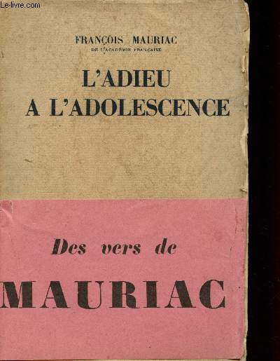 L'adieu  l'adolescence