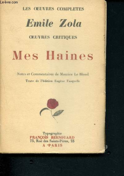 Mes Haines (Collection 