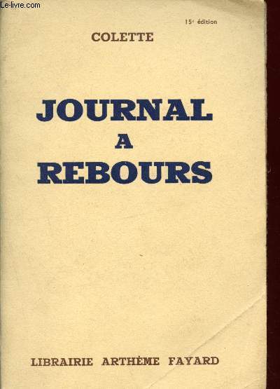 Journal  rebours