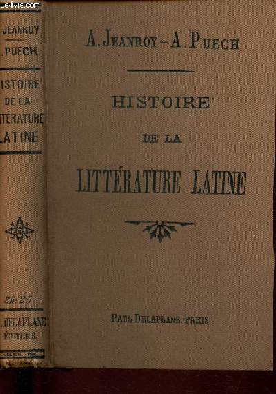 Histoire de la littratire latine