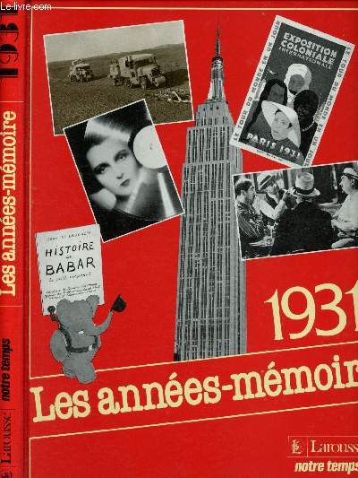 Les annes-mmoires 1931 (Collection 