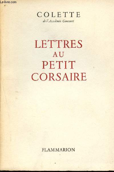 Lettres au petit corsaire