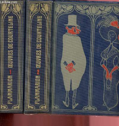Oeuvres de Georges Courteline illustres par Dignimont - Tomes I et II en 2 volumes