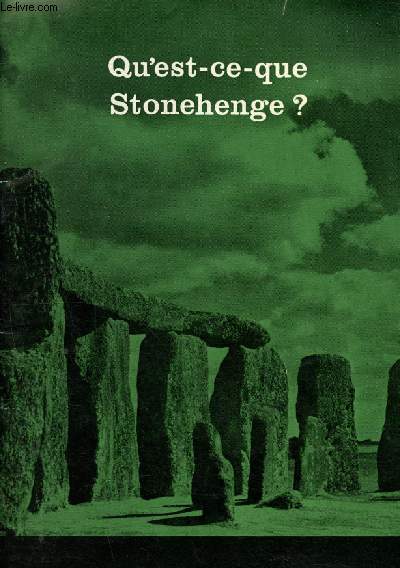 Qu'est-ce-que Stonehenge ?